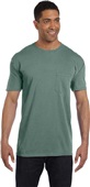 Comfort Colors Adult Heavyweight RS Pocket T-Shirt LIGHT GREEN Pocket