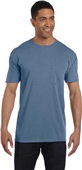 Comfort Colors Adult Heavyweight RS Pocket T-Shirt BLUE JEAN Pocket