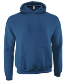 Heavy-Weight Pullover Hoodie Sweatshirt, Kangaroo-Pocket, Pro Blend Adult & Youth DARK ROYAL Front