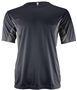 Epic Adult & Youth Color Block Performance Crew T-Shirt NAVY/CHARCOAL Front