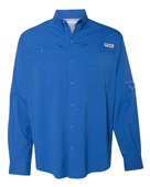 Columbia Men's Tamiami II Long-Sleeve Shirt 7253 VIVID BLUE Pocket