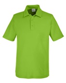 Core 365 Men's Fusion ChromaSoft Pique Polo CE112 ACID GREEN Pocket