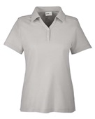Core 365 Ladies' Fusion ChromaSoft Pique Polo CE112W PLATINUM Pocket