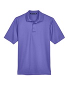 Devon & Jones CrownLux Performance Men's Plaited Polo DG20 GRAPE Pocket