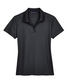Devon & Jones CrownLux Performance Ladies' Plaited Polo DG20W BLACK Pocket