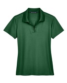 Devon & Jones CrownLux Performance Ladies' Plaited Polo DG20W FOREST Pocket