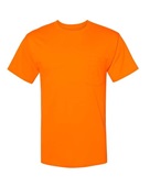 Hanes Adult Workwear Pocket T-Shirt W110 SAFETY ORANGE Pocket