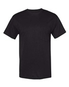 Hanes Adult Workwear Pocket T-Shirt W110 BLACK Pocket