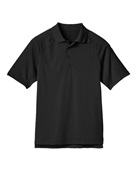 Harriton Adult Tactical Performance Polo M211 BLACK Pocket