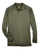Harriton Men's Advantage Snag Protection Plus Long-Sleeve Tactical Polo M211L TACTICAL GREEN Pocket