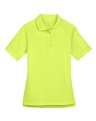 Harriton Ladies' Advantage Snag Protection Plus Tactical Polo M211W SAFETY YELLOW Pocket