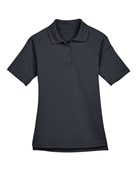 Harriton Ladies' Advantage Snag Protection Plus Tactical Polo M211W DARK CHARCOAL Pocket