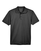 Harriton Men's 4 oz. Polytech Polo M315 BLACK Pocket
