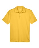 Harriton Men's 4 oz. Polytech Polo M315 GOLD Pocket