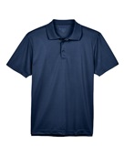 Harriton Men's 4 oz. Polytech Polo M315 NAVY Pocket
