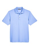 Harriton Men's Advantage Snag Protection Plus IL Snap Placket Polo M345 INDUSTRY BLUE Pocket
