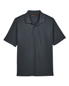 Harriton Men's Tall Advantage Snag Protection Plus IL Polo M348T DARK CHARCOAL Pocket