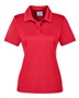Team 365 Ladies' Zone Performance Polo TT51W SPORT RED Pocket