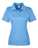Team 365 Ladies' Zone Performance Polo TT51W SPORT LIGHT BLUE Pocket