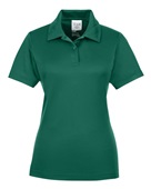 Team 365 Ladies' Zone Performance Polo TT51W SPORT FOREST Pocket
