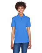 Ultraclub Ladies' Whisper Pique Polo 8541 FRENCH BLUE Pocket