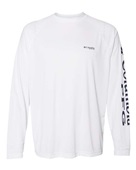 Columbia Terminal Tackle Long-Sleeve T-Shirt 1388261 WHITE Pocket