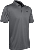 Under Armour Men's Tech Polo 1290140 040 - GPH BLACK Pocket