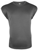 Adult & Youth Cooling Lightweight Sleeveless Tee Shirt GRAPHITE Front