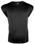 Adult & Youth Cooling Lightweight Sleeveless Tee Shirt BLACK Front