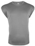 Adult & Youth Cooling Lightweight Sleeveless Tee Shirt SILVER Front