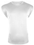 Adult & Youth Cooling Lightweight Sleeveless Tee Shirt WHITE Front