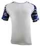 Epic Cool Performance Camo Sleeve Jersey T Shirt (13- Colors Avaliable) WHITE/ROYAL/CAMO Front