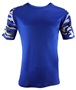 Epic Cool Performance Camo Sleeve Jersey T Shirt (13- Colors Avaliable) ROYAL/ROYAL/CAMO Front