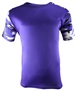 Epic Cool Performance Camo Sleeve Jersey T Shirt (13- Colors Avaliable) PURPLE/PURPLE/CAMO Front