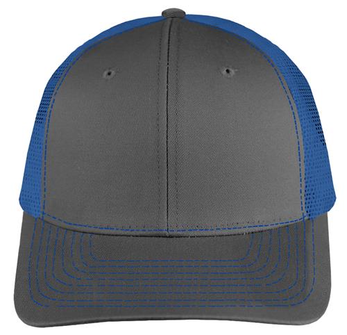 NV Caps Twill Mesh Adjustable Snapback Trucker Cap - Classic Baseball Hat, One Size Fits Most (22.25" - 24")