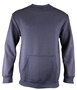 Heavy-Weight Pullover Crew Sweatshirt, Kangaroo Pocket 