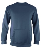 Heavy-Weight Pullover Crew Sweatshirt, Kangaroo Pocket