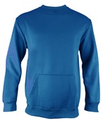 Heavy-Weight Pullover Crew Sweatshirt, Kangaroo Pocket