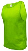 Epic Mesh Soccer Pinnie Scrimmage Vest LIME Front