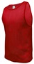 Epic Mesh Soccer Pinnie Scrimmage Vest SCARLET Front