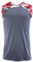 Epic Adult & Youth Single Layer CAMO Basketball Jersey RED CAMO/GRAPHITE Front