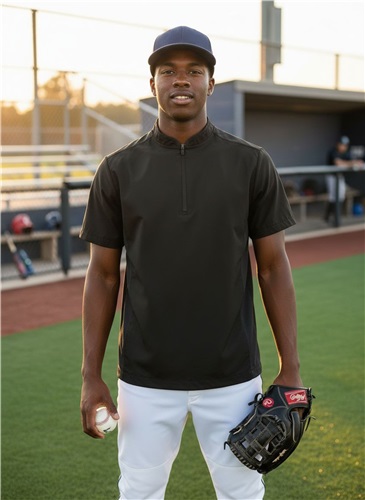 Baseball Batting Jacket, Polyester 1/4 Zip , Adult & Youth | Epic