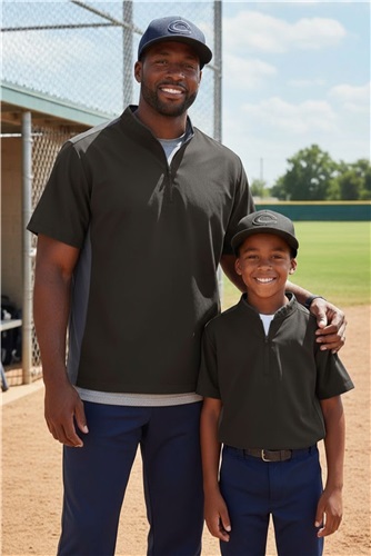 Baseball Batting Jacket, Polyester 1/4 Zip , Adult & Youth | Epic