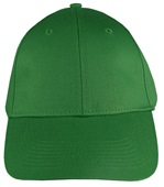 Augusta Youth 6-Panel Cotton Twill Low-Profile Cap DARK GREEN Front