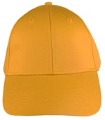 Augusta Youth 6-Panel Cotton Twill Low-Profile Cap GOLD Front