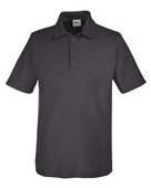 Core 365 Men's Tall Fusion Chromasoft Pique Polo CE112T CARBON Pocket
