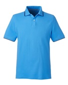 Nautica Men's Deck Polo N17165 AZURE BLU/ NT NV Pocket