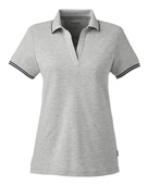 Nautica Ladies' Deck Polo N17168 OXFORD/ NAUTC NV Pocket