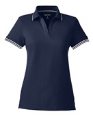 Nautica Ladies' Deck Polo N17168 NAUTICA NAVY/ WH Pocket