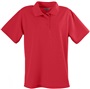 Womens 3-Button Polo Shirt (Black,Forest,Graphite,Maroon,Navy,Red,Royal,White) RED Pocket